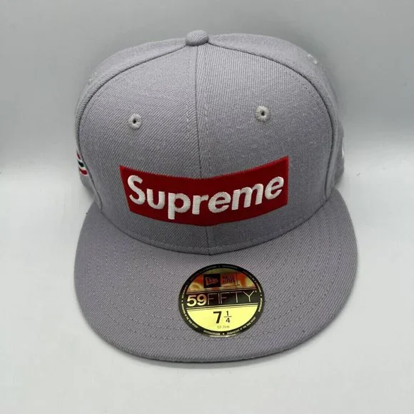 Supreme 59FIFTY キャップ 7 1/4 グレー